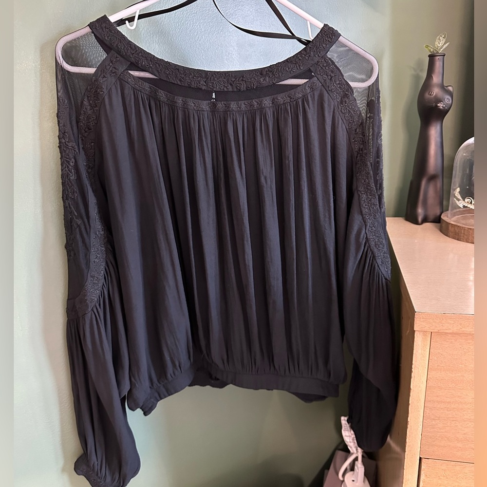 Free People Black Top